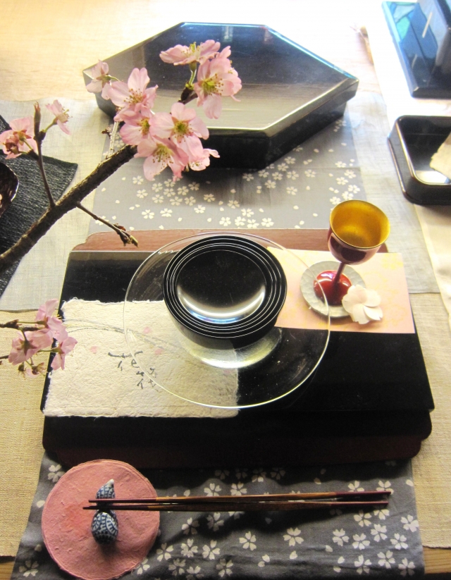 季節のテーブル演出術「桜・さくら」