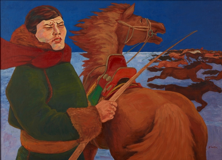 日本・モンゴル外交関係樹立50周年 草原の国から-モンゴル美術の50年