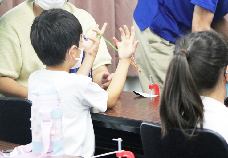 ボランティアイベント「子ども組紐講座 上級編」