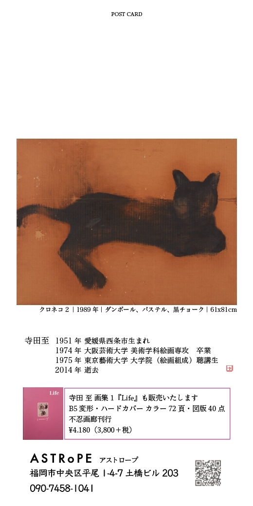 知られざるモダニスト寺田至「Life」展