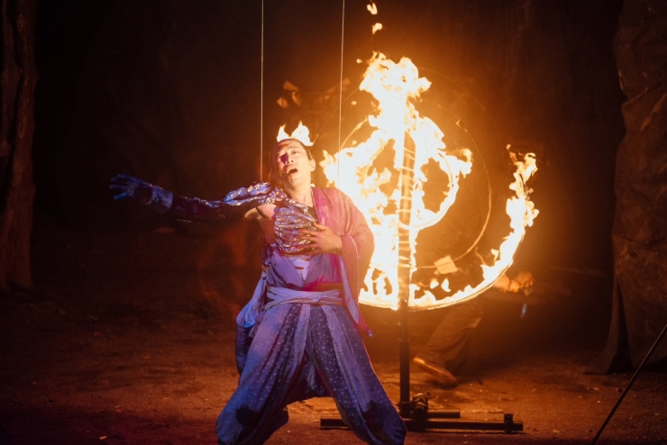 舞台映像上映 Reライブシアター  椿組2024年夏・花園神社野外劇『かなかぬち』～ちちのみの父はいまさず～