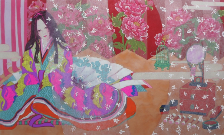 赤司真里菜展 --面隠し(おもかくし) --