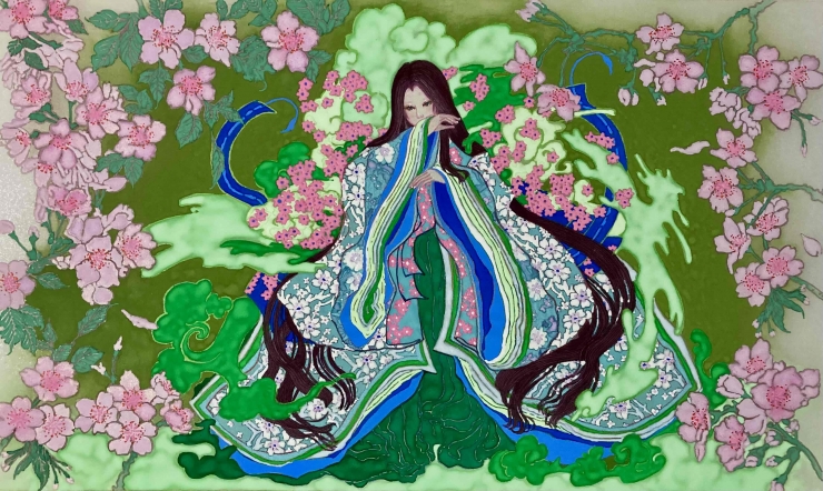 赤司真里菜展 --面隠し(おもかくし) --