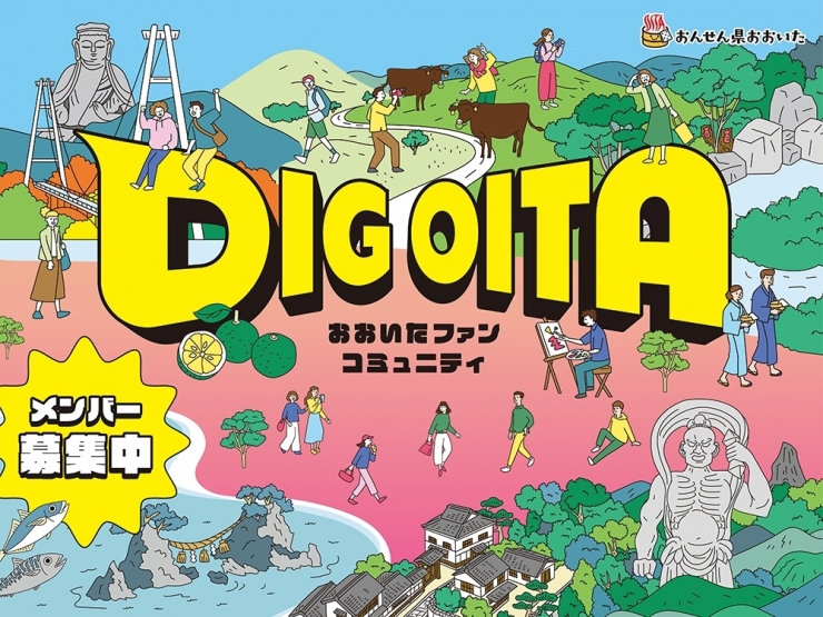 おおいたファンコミュニティ DIG OITAパネル展