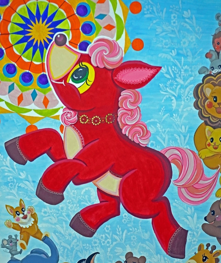 ワクワクどうぶつのイラスト展