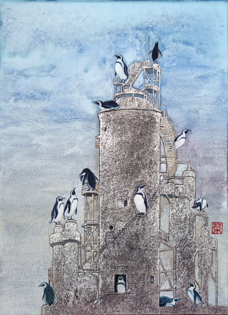 柏木菜々子  日本画展 -- はなむけ --